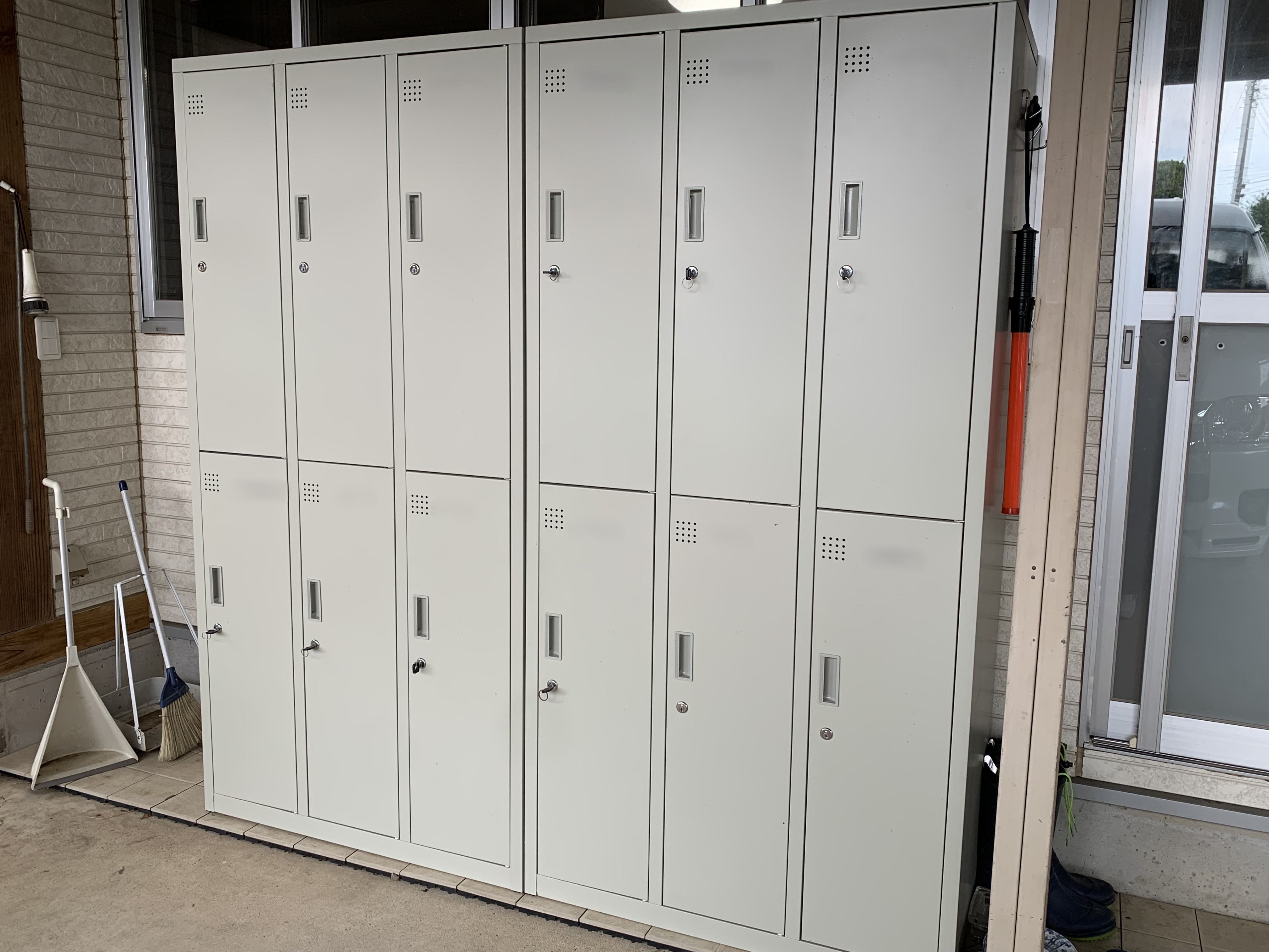 作業員用ロッカー